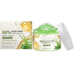 Aloë Vera Hydraterende Gel - Hydraterend, Verzachtend, Geschikt For Alle Huidtypen, Aftersun Care, Lichtgewicht & Niet Vet(2PCs)