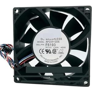Voor Delta AFC0912DE 12V 2.50a 9cm dubbele kogel chassisventilator koelventilator