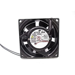 LMNCBVYA STYLE FAN UP80B22 80mm Cooling Fan - 7/6W 8025 2-Wire Fan for PC and Electronics