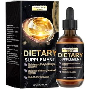 Zachte, Voedende Lichaamsverzorgingsdruppels - Easy Lazy Care, Ondersteunt De Balans Van Lipiden En Energiemetabolisme, 1-2 Druppels Per Dag(1PCS)