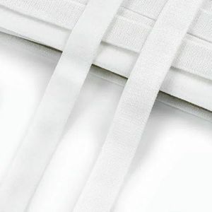 5/10 Meter 12mm Naai-elastiekband voor Sling Ondergoed Rubberen Banden BH-band Nylon Elastiek Tape Kledingaccessoires-Bleekmiddel-12mm-5 Meter