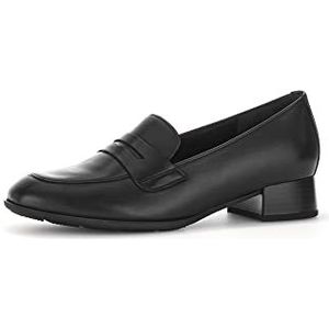 Gabor DAMES Loafers, Vrouwen Slippers,slippers,college schoenen,loafer,zakelijke schoenen,Zwart (schwarz) / 27,39 EU / 6 UK