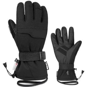 Fietshandschoenen Handschoen Winter Super Warm 3M Thinsulate Sneeuwscooter Touchscreen Motorrijden MTB Handschoenen (Color : Black, Size : XXL)