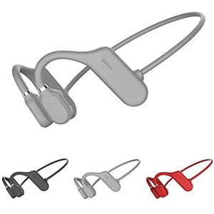 Queen.Y - Beengeleiding Hoofdtelefoon - Grijs - Draadloze HiFi Stereo Oortelefoon met Microfoon