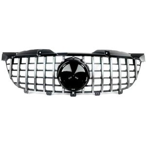Voor Benz Voor W906 Voor Sprinter 2009-2013 Voor GT Frontgrille Chroom Zwarte Auto Front Racing Facelift Grilles Racing Grille