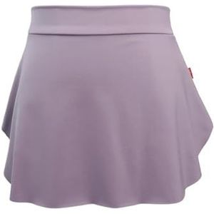 UBOHUZ 2 Stuks Volwassen Side Split Ballet Rokken voor Vrouwen Meisjes Korte Ballerina Dance Wear Jurk voor Vrouwen, Grijs Paars, Height 175-180cm