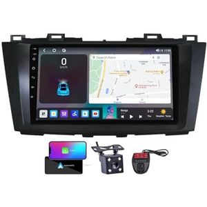 Android 13 9 Inch 2 Din QLED Autoradio Voor Mazda 5 3 CW 2010-2015 - Camera DVR GRATIS - Steun Carplay Android Auto DSP Stuurwiel FM RDS DAB WIFI 4G Bluetooth 5.0 Split-Screen(NF-4)