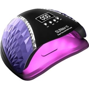 UV LED nagellamp 72 LED's nageldroger met 4 timers Professionele UV-lichtcabine for nagellak manicurelamp(BM-15)