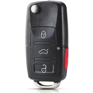 Sleutelbehuizing houder Voor Polo Voor Passat B5 Voor Tiguan Afstandsbediening Autosleutel Shell Case Voor Golf MK4 Voor Seat Sleutelbehuizing(1 UK)