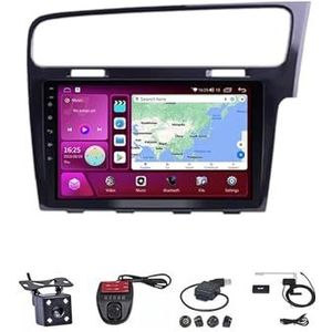 Android Autoradio Video Multimedia Speler, 9 Inch Touch Screen Radio Plug And Play Autotoebehoren met Bluetooth En Navigatie En Achteruitrijcamera Voor VW Volkswagen Golf 7 2014-2018(M700S 4G+WIFI 8