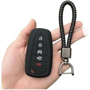 Sleutelbehuizing houder Voor Maverick Voor Focus Voor Edge Explorer Expeditie Everest Fusion Voor Mondeo Voor Mustang Voor Raptor Voor Bronco Sleutel Autosleutel Beschermhoes Sleutelbehuizing(5)