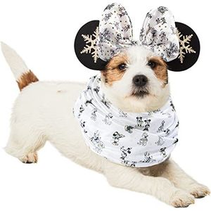 Rubie's Disney Minnie Winter vakantie oren en sjaal voor huisdieren, zoals afgebeeld, M/L