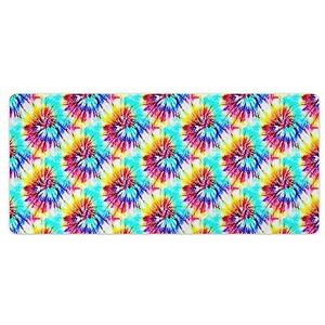Tie Dye Patroon Print Bureau Pad Protector Muismatten Kantoor Tafel Mat Grote Muismat Antislip Laptop Pad