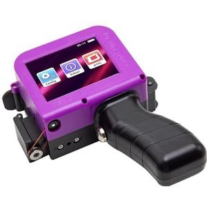 Mini draagbare handheld inkjetprinter Productiedatum QR-codelabel-encoder 12,7 mm Ondersteuning van meerdere taalsystemen(Printer - 4 Ink)