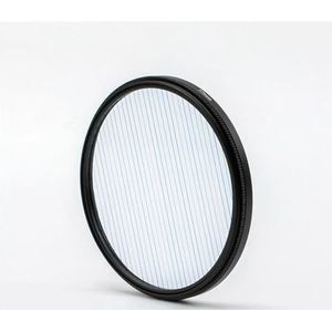 Regenboog BLAUW Oranje Streak Filter 77/82mm Flare Radiant FX Filter(Size:77mm,Color:Blue Flare)