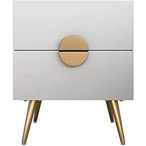 Nachtkastje Salontafel Licht Luxe Nachtkastje Slaapkamer Nordic Stijl Minimalistische Moderne Nachtkastje Opbergkast Nachtkastje Bijzettafeltje Bijzettafel Bedtafel (Size : 40cm)