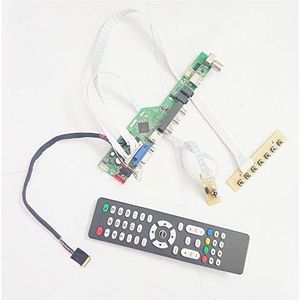 U/R Voor LTN156AT30-301/401 1366 * 768 notebook PC 15.6 inch VGA+HDMI+AV+USB+RF T.V56 screen controller drive board LVDS 40Pin WLED DIY kit (LTN156AT30-401)