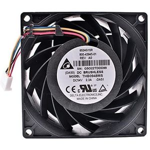 For High Air Volume Temperature Control Fan for CPU, IC, and Power THB0948MS 90mm Server Fan - 54V 2.3A LMNCBVYA