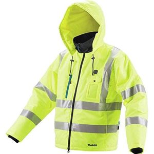 Makita DCJ206Z2XL accu-thermojas, geel, 2XL