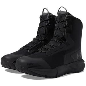 Under Armour Charged Valsetz 4e militaire en tactische laarzen voor heren, 001 Zwart Zwart Diepgrijs, 47 EU X-Breed