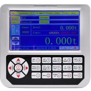 Lader Elektronische Weegschaal Weegsysteem Wiellader Weegschaal Elektronische Wiellader Weger