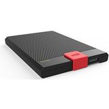 Silicon Power - Diamond D30 - Harde Schijf - Rood - Zwart - 2 TB - Extern