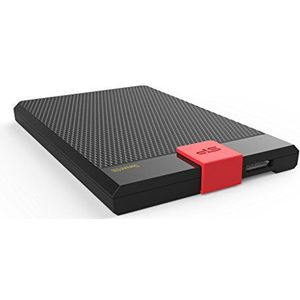 Silicon Power - Diamond D30 - Harde Schijf - Rood - Zwart - 2 TB - Extern