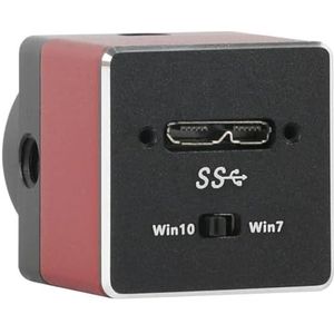 Hoge snelheid Micro USB 3.0 USB3.0 5MP industriële CMOS microscoopcamera elektronische digitale oculair mini C-mount videocamera(Camera)