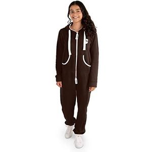 Gennadi Hoppe - Jumpsuit - Donkerbruin - Voor Kinderen - 5-6 Jaren