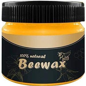 Hout Kruiden Bijenwas, Multifunctionele Natuurlijke Houten Wax Traditionele Bijenwas Polish voor Hout, Meubels, Vloer, Lijsten, Kasten