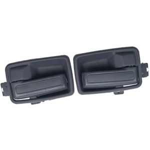 Auto Binnen Interieur Deurgrepen 1 Paar Auto-interieurdeurgrepen Binnendeurgreepset 8971506473 8971506463 Voor Isuzu Voor Rodeo Voor Paspoort Zwart Plastic