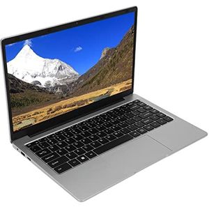 14,1-inch Laptop, Laptopcomputer 8 GB DDR4 voor Celeron J4105 Processor Multifunctioneel voor Spel voor 10 (1T EU-stekker)