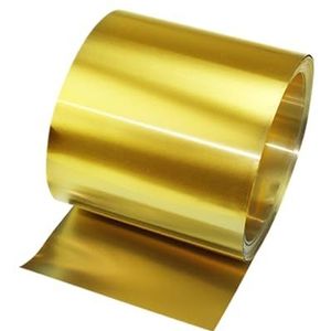 VAYEODEYU dunne koperfolie, H62 Messingstriprol 0,3 mm dikte 150-400 mm breedte 1 m lengte(0.3x250x1000mm)