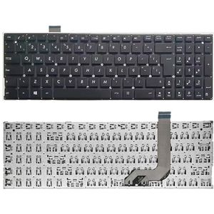 Spaans laptoptoetsenbord voor X542U X542UAP X542UAR X542UA X542 Zwart zonder frame 0KN1-261US12 0KNB0-610WUS00 MP-13K93US(Brazil new)