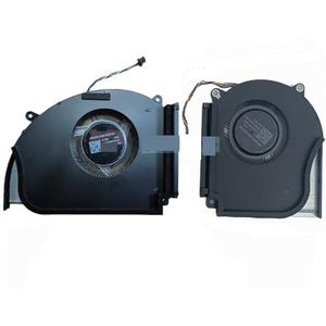 Notebookkoeler CPU GPU-ventilator voor ASUS G814 G834 voor ROG voor Strix G814J G814JU G834JZR G834JYR 13NR0CG0P04011 13NR0IP0P01011 6033B0121801(CPU GPU Fan)