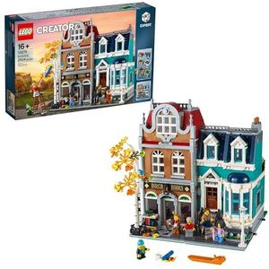 LEGO Creator Expert Bookshop 10270 Modular Building Kit, Big Set and Collectors Toy for Adults, New 2020 (2,504 Pieces)