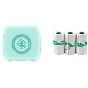 printer, Mini Pocket Printer Multifunctionele Foto Rekening Notitie Label Maker Voeg 3 Witte Notities Toe(GR 3White Note)