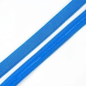 Antislip siliconen beha elastische band voor naaien 10 mm ondergoedband rubberen linten band antislip kanten tapes kledingaccessoires-blauw-10mm-40meter