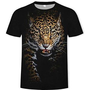 3D Tee Shirts Men/Women 3D Animal T-Shirt Lion King T Shirt Digital Print Designed Stylish Summer Sports Short Sleeves Tops-17_Xl