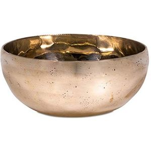 Tibetan Spirits Shanti Gold Klankschaal 20-21cm 1150g (inclusief een Klopper)