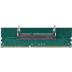 ASHATA DDR3 Laptop SO-DIMM naar Desktop-DIMM Adapter, Notebook-Geheugen op Desktop Memory Interface Adapter Kaart, DDR3 240Pin 204Pin Converter Adapter