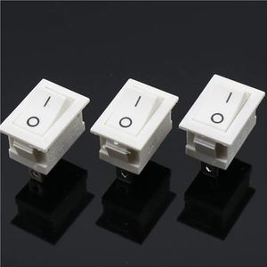 10 x 15 mm 2-pins SPST ON/OFF G134 boot tuimelschakelaar 3A/250V RV ATV 10 stuks