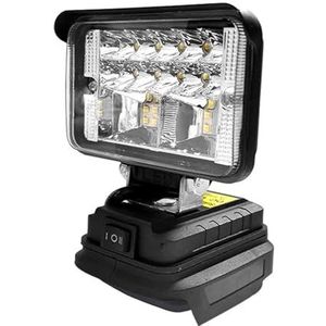 LED-schijnwerper Buiten, 3/4/5/8 inch led-licht draagbare spotlights draadloos buitenwerk vissen handheld noodgereedschapslicht voor Maximale Efficiëntie (Color : 3IN 18LED 48W, Size : 1)