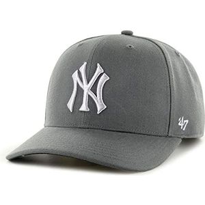 '47 Brand Low Profile Cap - Zone New York Yankees Charcoal, antraciet, Eén Maat