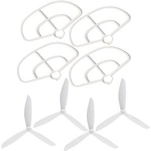 Drone Accessories Propeller for Guard Zwart Wit Rood for MJX B2 B2 SE for B2C RC RC for Quadcopter Onderdelen Model speelgoed Accessoires (Color : White)