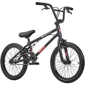 KHE BMX fietsblaze 18 inch gepatenteerde Affix 360° rotor zwart slechts 10,2 kg