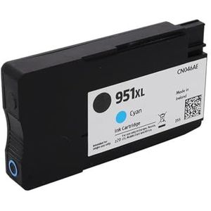 951XL Inktcartridge for Officejet Pro 8100 8600 8610 8620 8630 8640 8660 8615 8625 251dw 276dw Printer 950 Inkt(Blue)