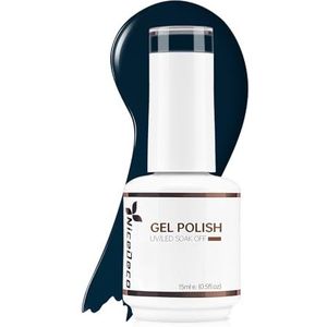 Nicedeco Gellak Semi Permanent Nail Gel Color Gel Nagellak UV/LED Soak-Off Cruelty-Free Gel Polish 15ML-253