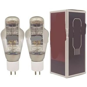 300B+300B Plus buis vervangt WE300B 300BN 300BT HIFI audio buis versterker ondersteunt vier kanalen (wit, 2 stuks Matched)