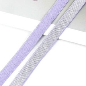 10/20 meter 6 mm-25 mm nylon elastische banden rubberen stretch riem zacht ondergoed bh-band veerband lint DIY naaiaccessoires-lichtpaars-10 mm-10 meter
